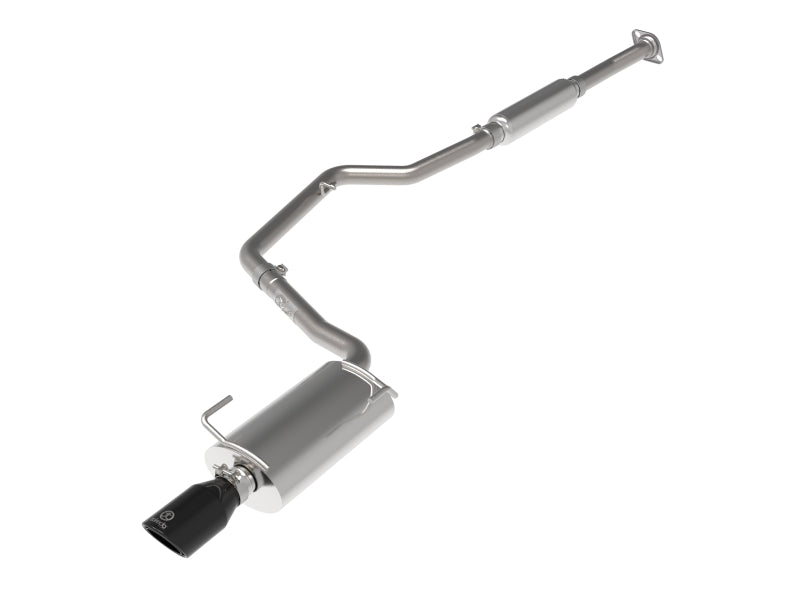 aFe 49-36052-B - AFE49-36052-B - aFe POWER Takeda 12-16 Subaru Impreza 2.0L 2.5in 304SS CB Exhaust w/ Black Tips - Shipped in Europe - Tuningsupply.com