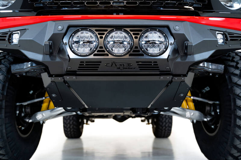 Addictive Desert Designs - ADDAC23008NA03 - Addictive Desert Designs 21-22 Ford Bronco Bomber Skid Plate (Use w/ Bomber Front Bumper) - Shipped in Europe - Tuningsupply.com
