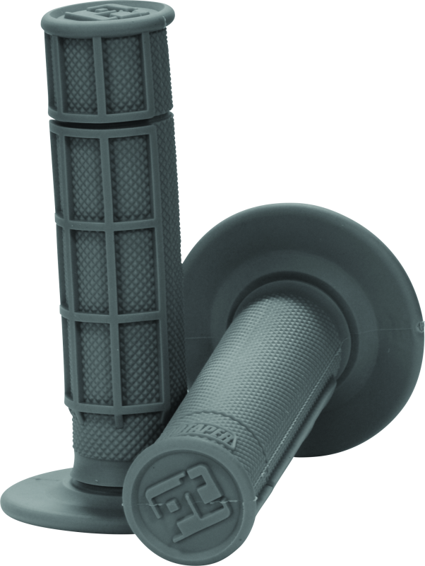 ProTaper 024035 - PTR024035 - ProTaper Race Cut 1/2 Waffle Grips - Grey - Shipped in Europe - Tuningsupply.com