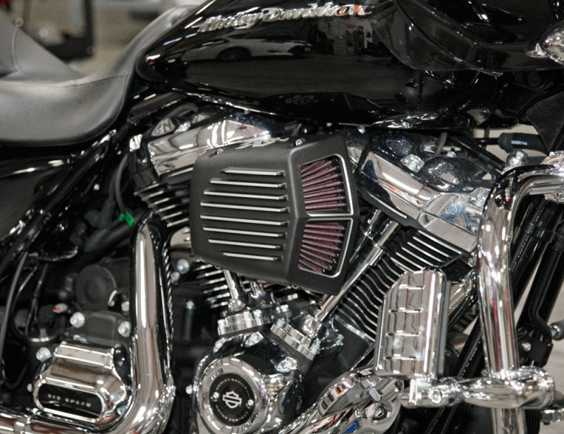 K&N Engineering RK-3955 - KNNRK-3955 - K&N Street Metal Intake System Shaker for 2017 Harley-Davidson Touring - Shipped in Europe - Tuningsupply.com