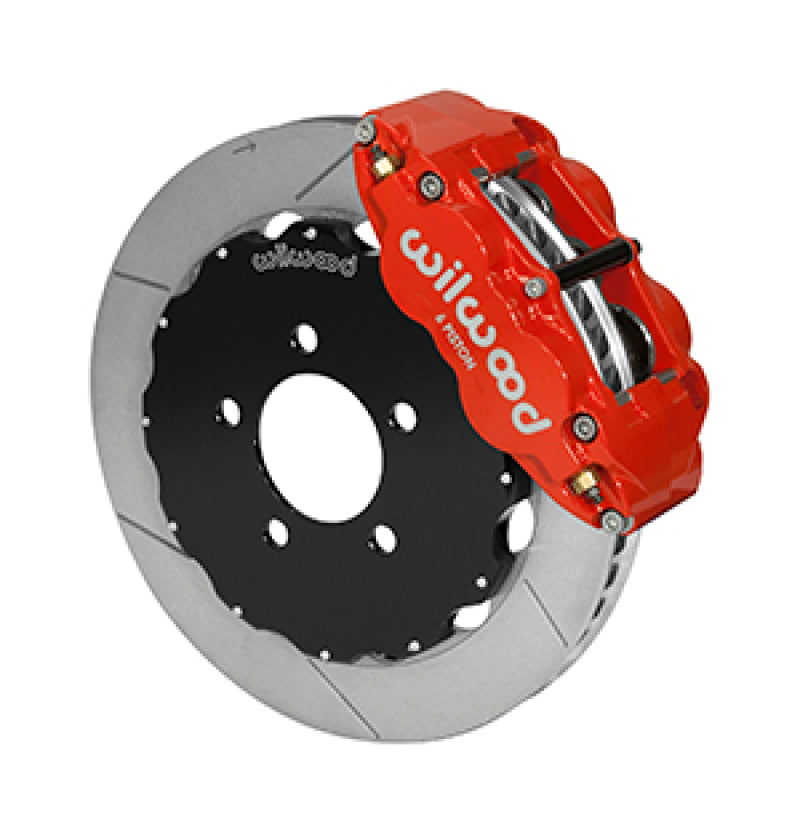 Wilwood 140-14680-R - WIL140-14680-R - Wilwood 03-11 Ford Crown Victoria Narrow Superlite 6R Big Brake Front Brake Kit 12.88in Slotted Red - Shipped in Europe - Tuningsupply.com