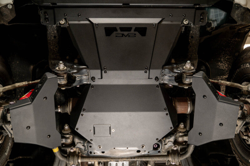 DV8 Offroad SPTT1-09 - DVESPTT1-09 - DV8 24-25 Toyota Tacoma & Land Cruiser Rear Belly Skid Plate - Shipped in Europe - Tuningsupply.com