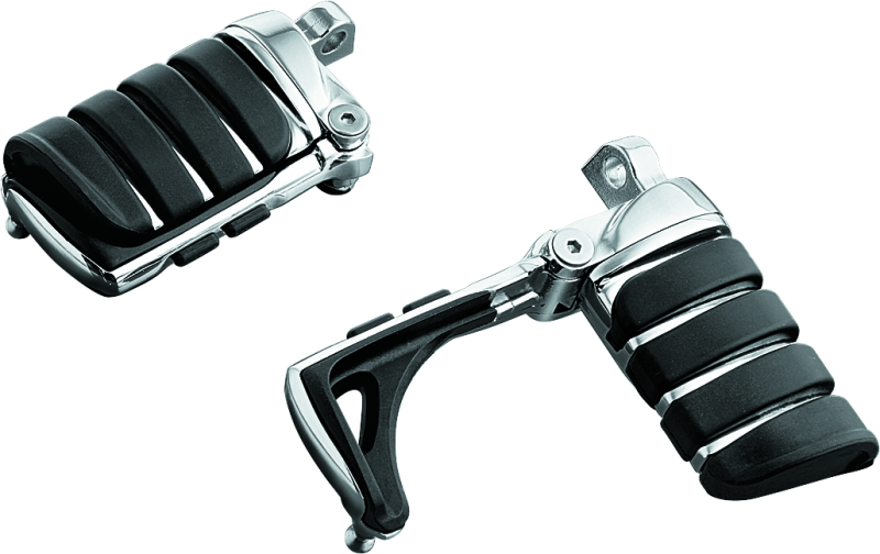 Kuryakyn 4445 - KUR4445 - Kuryakyn Switchblade Pegs With Male Mount Adapter Chrome - Shipped in Europe - Tuningsupply.com