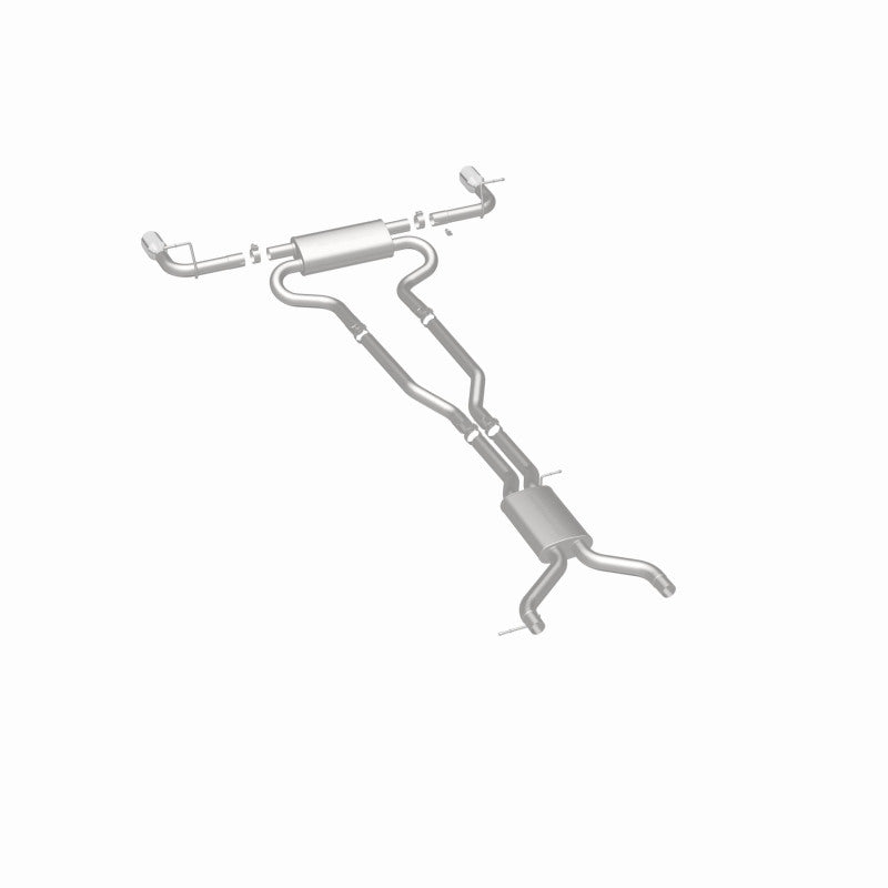 Magnaflow 15085 - MAG15085 - MagnaFlow 07 Audi Q7 V8 4.2L Dual Split Rear Exit Stainless Cat-Back Perf Exhaust - Shipped in Europe - Tuningsupply.com