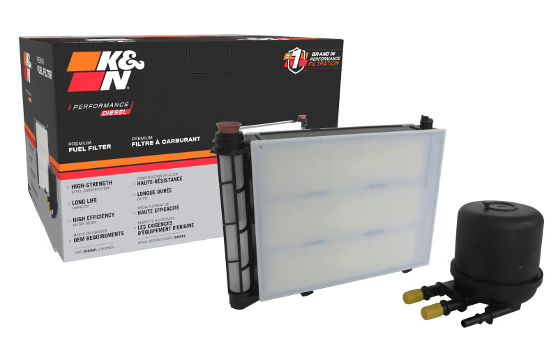 K&N Engineering PF-4900 - KNNPF-4900 - K&N Fuel Filter Diesel Truck 17-25 Ford 6.7 - Shipped in Europe - Tuningsupply.com
