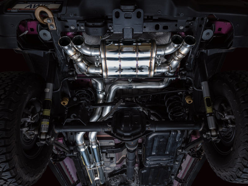 AWE Tuning 3025-41392 - AWE3025-41392 - AWE 21+ Wrangler 392 Switchpath Cat-Back Exhaust- Quad BashGuards - Shipped in Europe - Tuningsupply.com