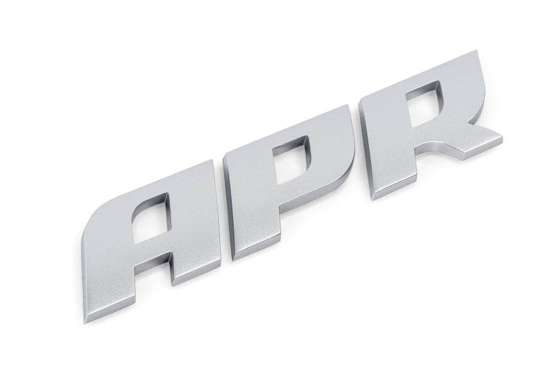 APR A1000007 - APRA1000007 - APR Badge - Matte Silver - Shipped in Europe - Tuningsupply.com