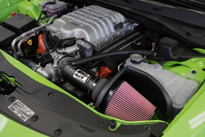 K&N Engineering 69-2553TTK - KNN69-2553TTK - K&N 2017 Dodge Challenger Hellcat SC V8-6.2L F/l Typhoon Air Intake - Shipped in Europe - Tuningsupply.com