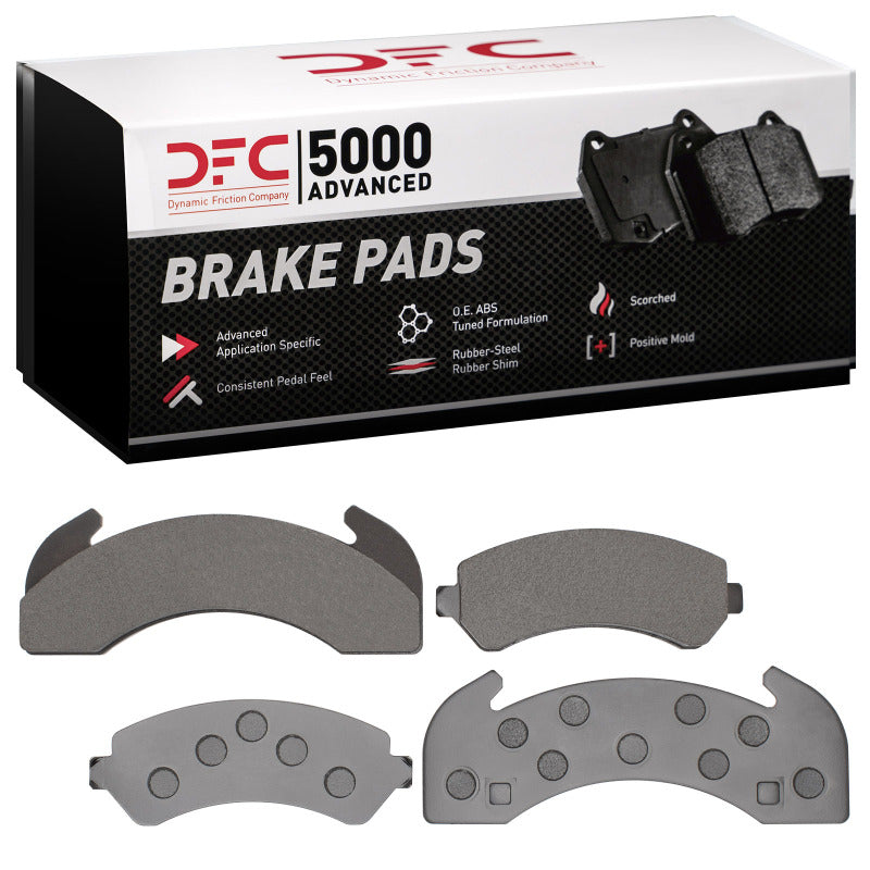 DFC 1551-0225-00 - DFC1551-0225-00 - DFC 79-12 Blue Bird TC1000 Rear/Front 5000 Advanced Semi Metallic Brake Pads - Shipped in Europe - Tuningsupply.com