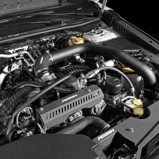 Perrin Performance PSP-ITR-441SL/BK - PERPSP-ITR-441SL/BK - PERRIN 22-25 Subaru WRX Front Mount Intercooler Kit (Black Tubes & Silver Core) - Shipped in Europe - Tuningsupply.com