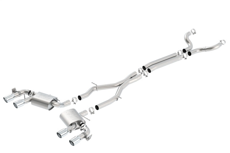 Borla 140727 - BOR140727 - Borla 2017+ Chevy Camaro ZL1 6.2 ATAK Catback Exhaust w/ Dual Split Rear Exit - Shipped in Europe - Tuningsupply.com