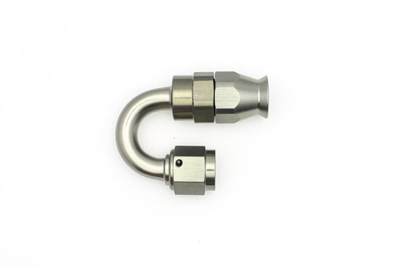 DeatschWerks - DWK6-02-0853 - DeatschWerks 6AN Female Swivel 180-Degree Hose End PTFE (Incl. 1 Olive Insert) - Shipped in Europe - Tuningsupply.com