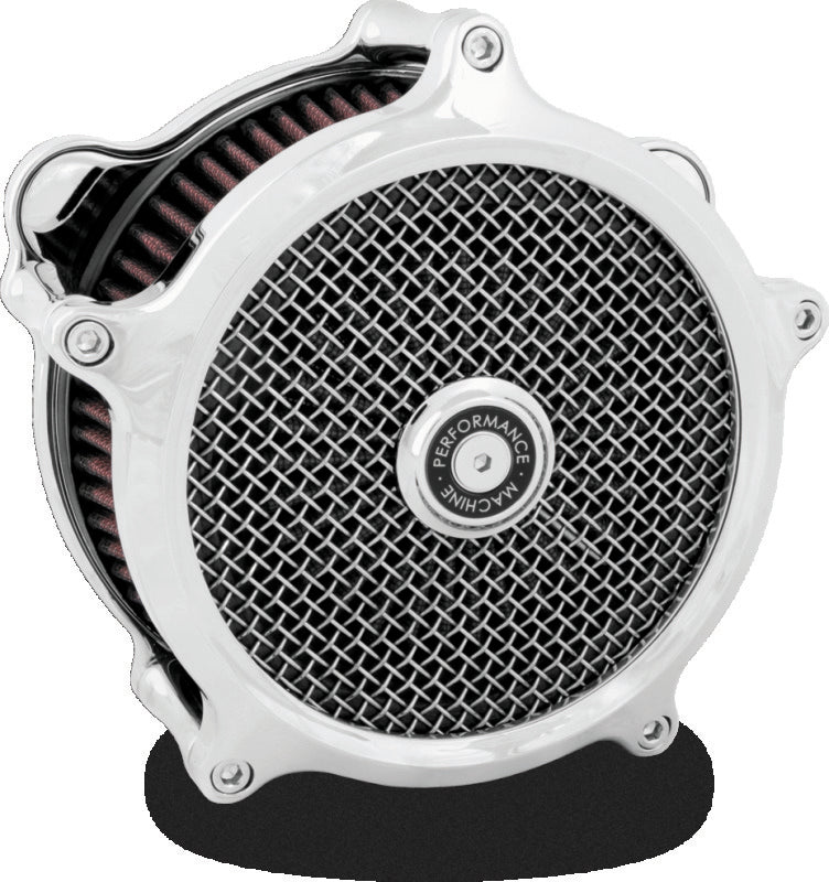 Performance Machine 0206-2150-CH - PFM0206-2150-CH - Performance Machine Air Cleaner Slim - Chrome - Shipped in Europe - Tuningsupply.com