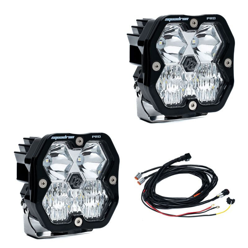 Baja Designs 4978032 - BAJ4978032 - Baja Designs Squadron 2.0 Pro LED Driving/Combo (Pair) - Shipped in Europe - Tuningsupply.com