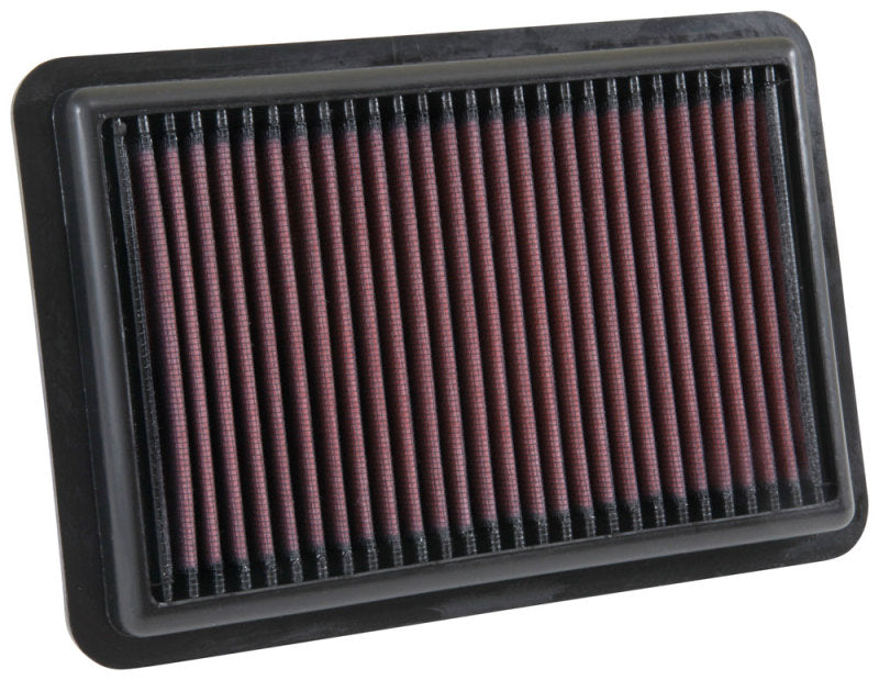 K&N Engineering 33-5050 - KNN33-5050 - K&N 2017 Hyundai Elantra L4-20L F/I Replacement Drop In Air Filter - Shipped in Europe - Tuningsupply.com