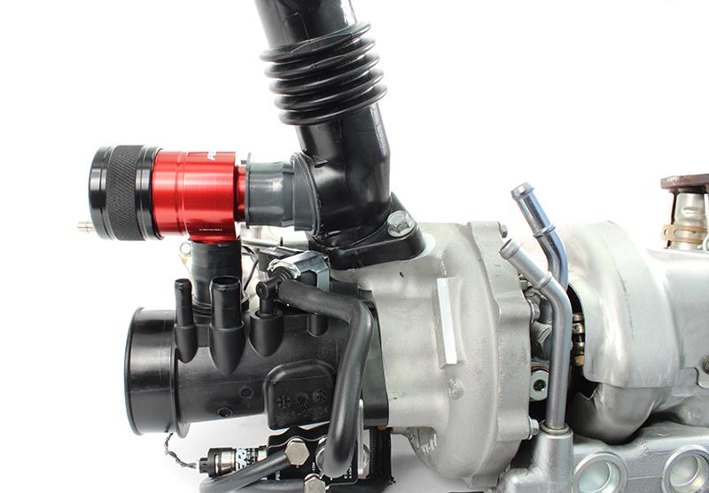 Perrin Performance PSP-TAC-615RD - PERPSP-TAC-615RD - PERRIN 15-21 Subaru WRX / 14-18 Forester XT Bypass/Blow Off Valve - Red - Shipped in Europe - Tuningsupply.com