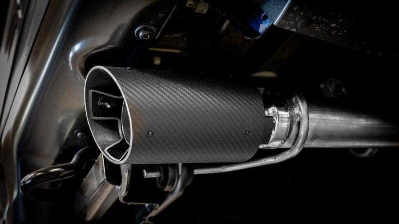 Borla 60727CFBA - BOR60727CFBA - Borla 21-23 Ford Raptor 3in Tail Pipe Kit 4.5in Tip - Carbon Fiber Black Anodized - Shipped in Europe - Tuningsupply.com