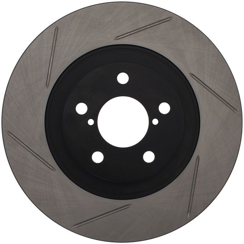 Stoptech 126.47021SL - STO126.47021SL - StopTech Power Slot 06-08 Subaru Legacy / 13 Scion FR-S / 13 Subaru BRZ Front Left Slotted Rotor - Shipped in Europe - Tuningsupply.com