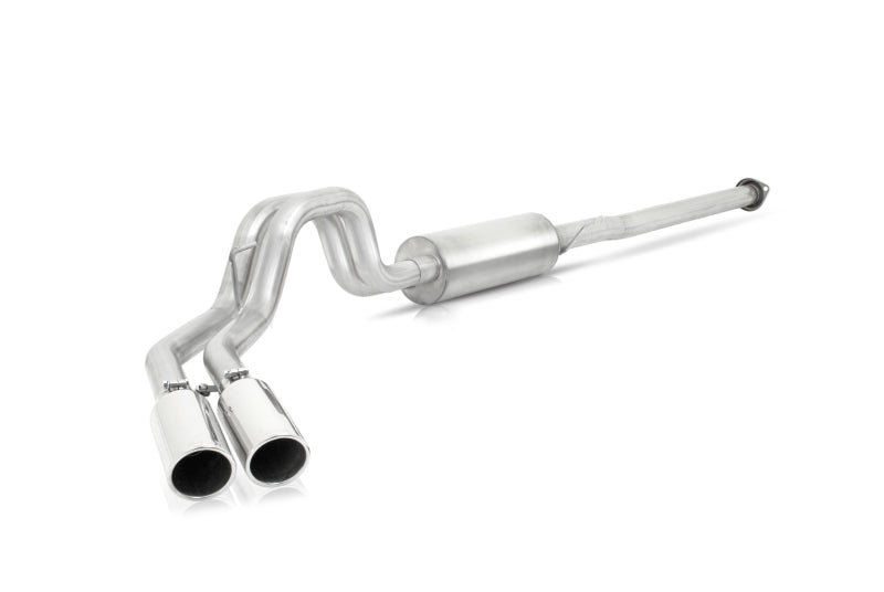 Gibson 69221 - GIB69221 - Gibson 15-19 Ford F-150 King Ranch 5.0L 3in/2.5in Cat-Back Dual Sport Exhaust - Stainless - Shipped in Europe - Tuningsupply.com