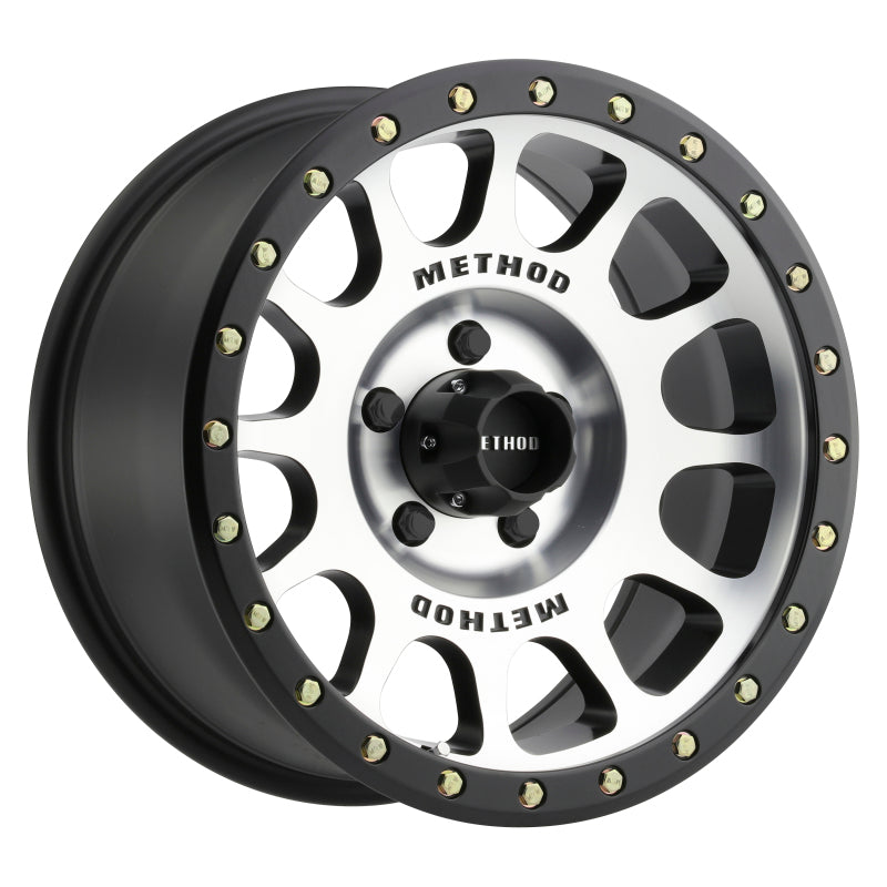 Method Wheels - MRWMR30578558300 - Method MR305 NV 17x8.5 0mm Offset 5x150 116.5mm CB Machined/Black Street Loc Wheel - Shipped in Europe - Tuningsupply.com