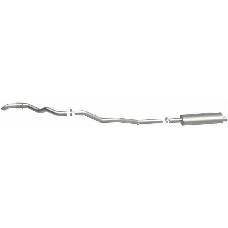 Magnaflow 19486 - MAG19486 - MagnaFlow 2020 Jeep Gladiator 2.5in Rock Crawler Series Single Rear Exit SS Cat-Back Exhaust w/o Tip - Shipped in Europe - Tuningsupply.com
