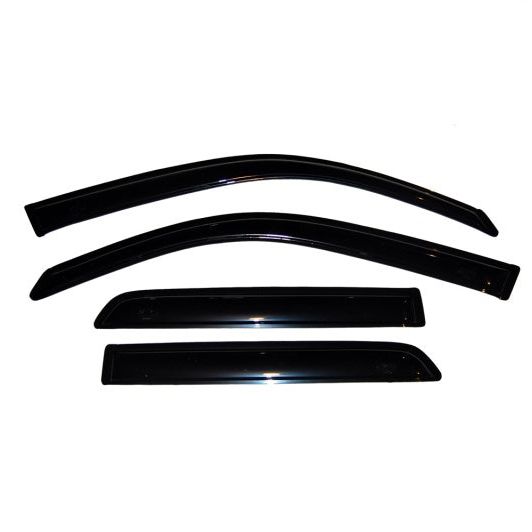 AVS 94924 - AVS94924 - AVS 03-09 Toyota 4Runner Ventvisor Outside Mount Window Deflectors 4pc - Smoke - Shipped in Europe - Tuningsupply.com