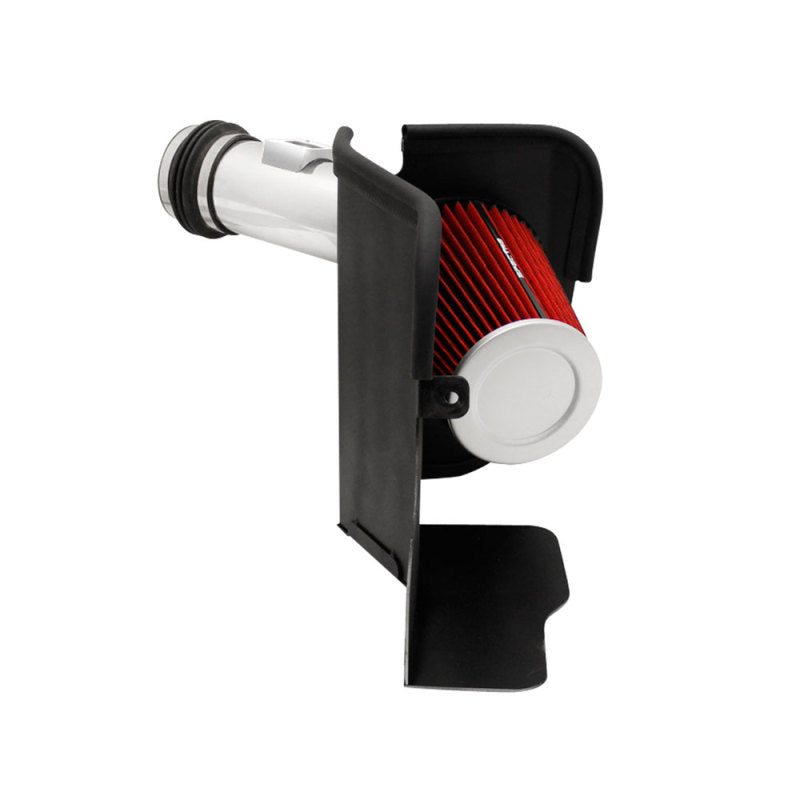 Spectre 9973 - SPE9973 - Spectre 03-07 Ford SD V8-6.7L DSL Air Intake Kit - Polished w/Red Filter - Shipped in Europe - Tuningsupply.com