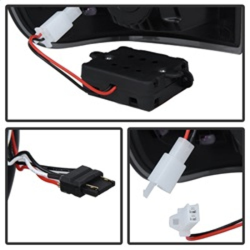 SPYDER 9027680 - SPY9027680 - xTune Ford Super Duty 08-15 LED Tail Lights Black ALT-JH-FS08-LED-BK - Shipped in Europe - Tuningsupply.com