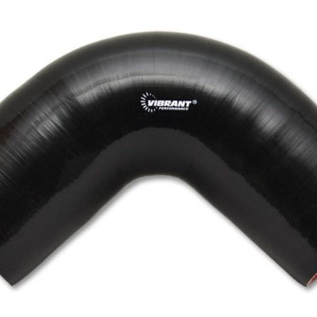 Vibrant 2740 - VIB2740 - Vibrant 4 Ply Reinforced Silicone Elbow Connector - 2in I.D. - 90 deg. Elbow (BLACK) - Shipped in Europe - Tuningsupply.com