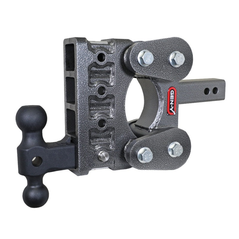 GEN-Y Hitch GH-1214 - GENGH-1214 - Gen-Y The Boss Torsion-Flex 2in Shank 5in Drop 1.7K TW 16K Hitch w/GH-051 Dual-Ball - Shipped in Europe - Tuningsupply.com