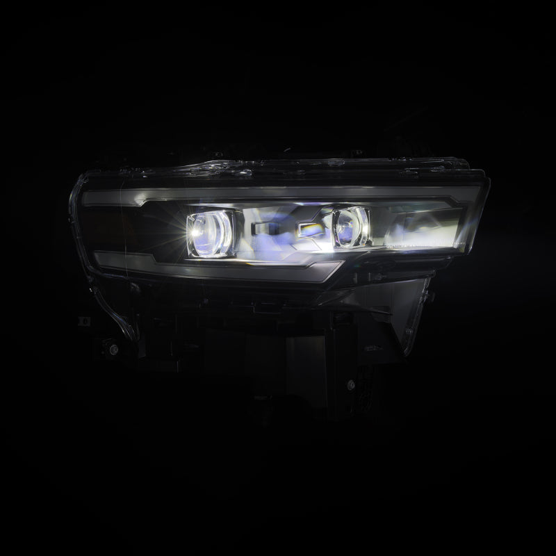 AlphaRex 880907 - ARX880907 - AlphaRex 25-26 Dodge Ram 1500 Luxx LED Proj Headlights -Black w/Activ Lit/ Seq Signal/Switchbk DRL - Shipped in Europe - Tuningsupply.com