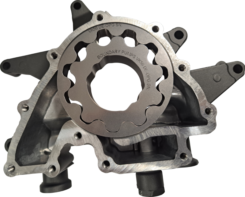 Boundary VK56-S1 - BOUVK56-S1 - Boundary Nissan VK56 5.6L Billet Oil Pump Assembly - Shipped in Europe - Tuningsupply.com