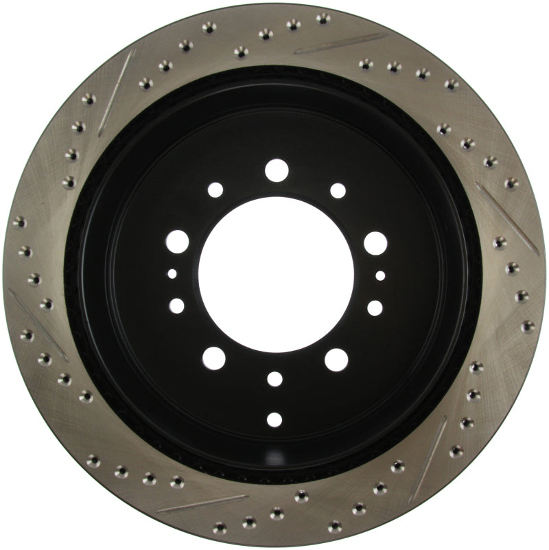 Stoptech 127.44157L - STO127.44157L - StopTech Slotted & Drilled Sport Brake Rotor - Shipped in Europe - Tuningsupply.com