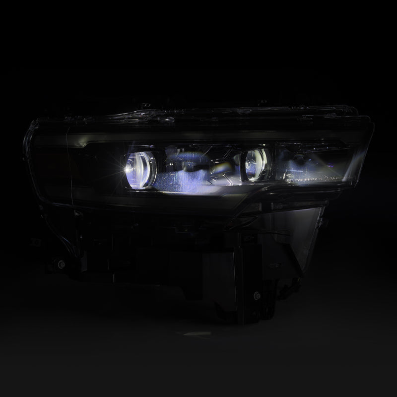 AlphaRex 880906 - ARX880906 - AlphaRex 25-26 Dodge Ram 1500 Luxx LED Proj Headlights -Alpha Black w/Activ Lit/Seq Signal/Switchbk - Shipped in Europe - Tuningsupply.com