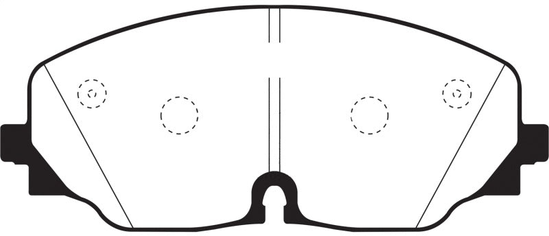 EBC DP43087R - EBCDP43087R - EBC 2017+ Volkswagen Atlas 2.0L Turbo Yellowstuff Front Brake Pads - Shipped in Europe - Tuningsupply.com