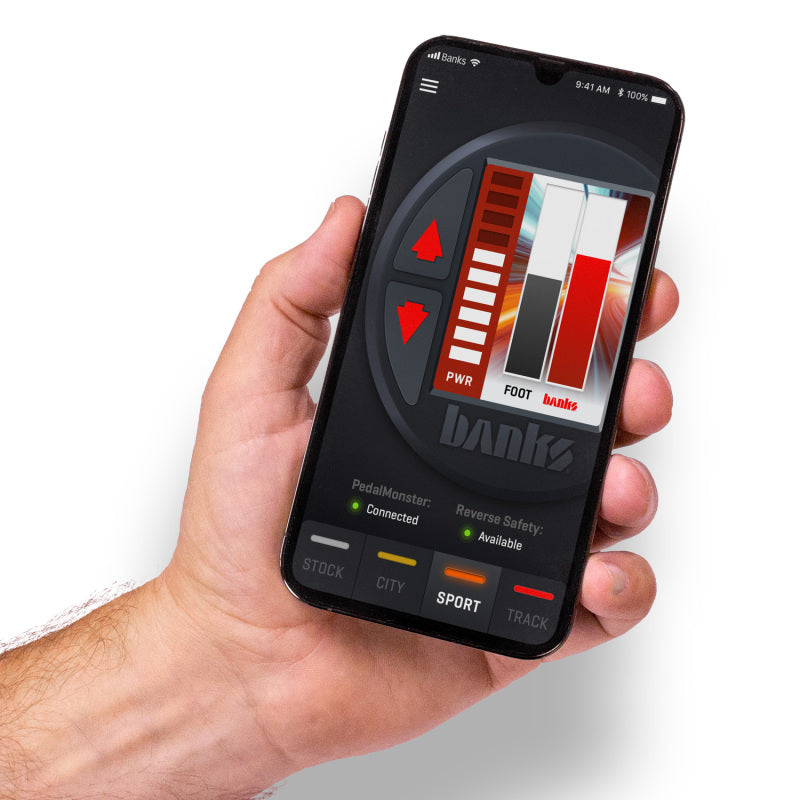 Banks Power 64340 - GBE64340 - Banks Power Pedal Monster Throttle Sensitivity Booster (Stand-Alone) - Use w/Phone - Shipped in Europe - Tuningsupply.com