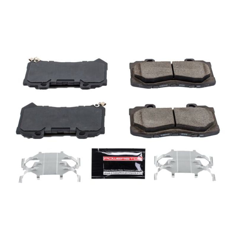 PowerStop Z23-1802 - PSBZ23-1802 - Power Stop 15-19 Chevrolet Colorado Front Z23 Evolution Sport Brake Pads w/Hardware - Shipped in Europe - Tuningsupply.com