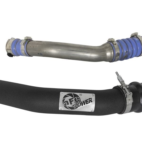 aFe 46-20314-B - AFE46-20314-B - aFe Bladerunner 3in Hot and Cold Side Black Intercooler Tubes 2017 Ford Diesel Trucks V8 6.7L (td) - Shipped in Europe - Tuningsupply.com