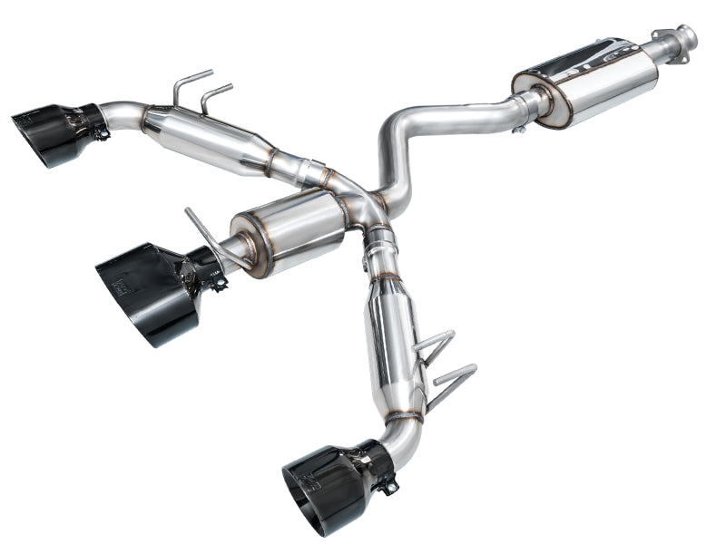 AWE Tuning 3015-53472 - AWE3015-53472 - AWE Tuning 2023+ Toyota GR Corolla Touring Edition Exhaust - Diamond Black Tips - Shipped in Europe - Tuningsupply.com