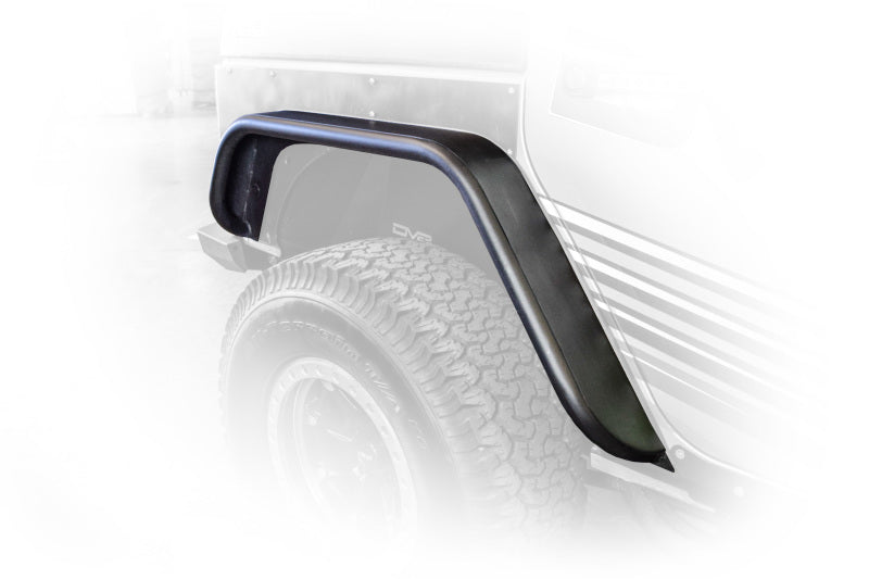DV8 Offroad - DVEFENDB-02 - DV8 Offroad 07-18 Jeep Wrangler JK Front & Rear Flat Tube Fenders - Shipped in Europe - Tuningsupply.com
