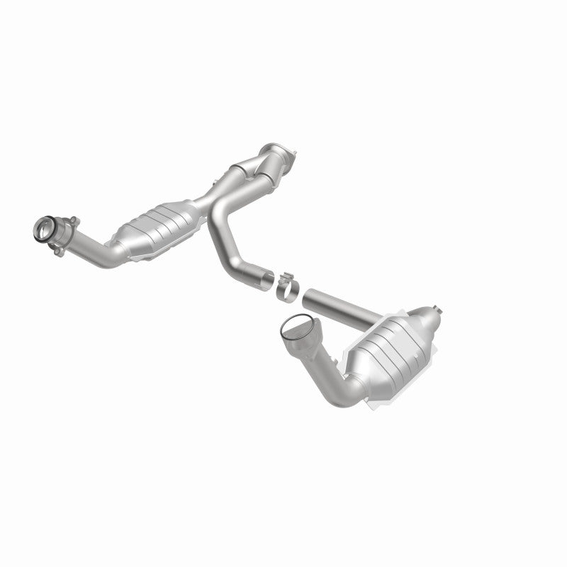 Magnaflow 93419 - MAG93419 - MagnaFlow Conv DF 02-06 Cadillac Escalade / 02-06 Chevy Avalanche 5.3L Dual Conv Y-Pipe Assembly 2WD - Shipped in Europe - Tuningsupply.com