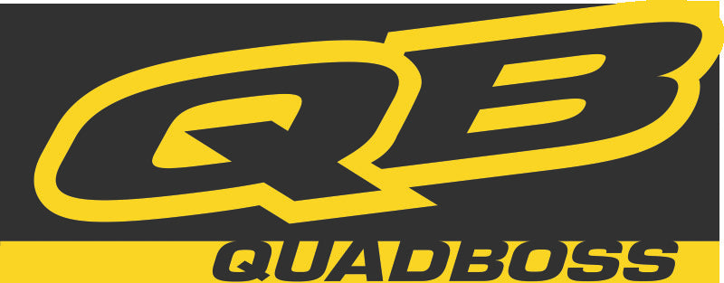 QuadBoss 155623 - QBS155623 - QuadBoss 88in x 34in Logo Banner - Shipped in Europe - Tuningsupply.com
