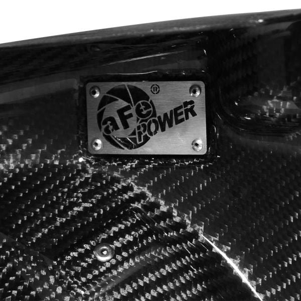 aFe 54-12489-C - AFE54-12489-C - aFe Magnum FORCE Intake System Carbon Fiber Scoops BMW M5 (F10) 12-14 V8-4.4L (tt) - Shipped in Europe - Tuningsupply.com