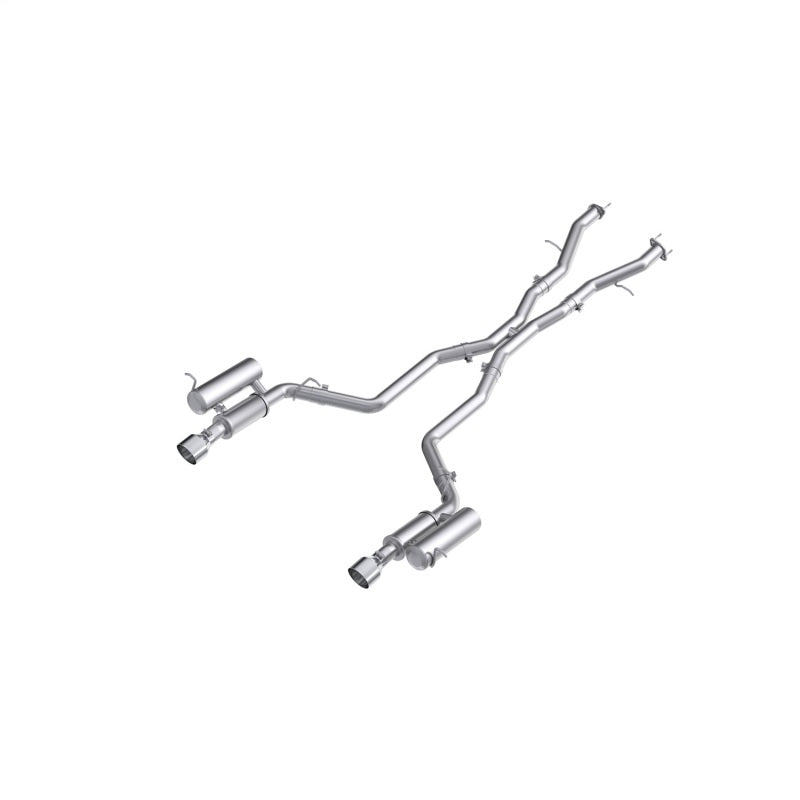 MBRP PS5107AL - MBRPS5107AL - MBRP 2011+ Dodge Durango AL Series 3.0in Cat-Back Dual Rear Exit Exhaust - Shipped in Europe - Tuningsupply.com