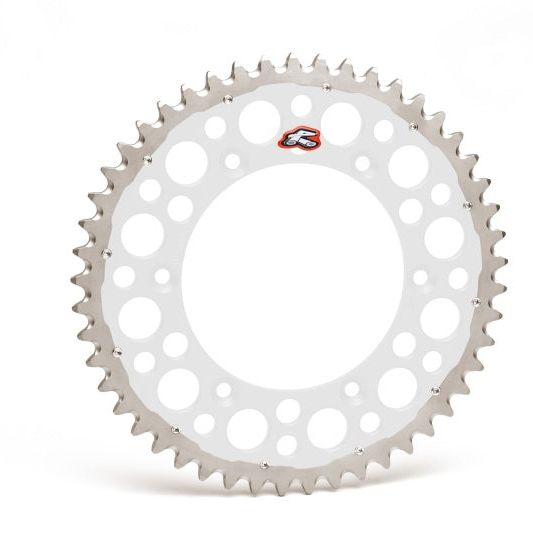 Renthal 1120-520-50GPSI - REN1120-520-50GPSI - Renthal 94-23 Kawasaki KX125-400/F/X/ KLX250R-450R Rear Twinring - Silver 520-50P Teeth - Shipped in Europe - Tuningsupply.com