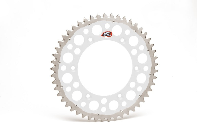 Renthal 1500-520-51GPSI - REN1500-520-51GPSI - Renthal 15-22 Yamaha WR 250F/ YZ 250F/FX/ 2005 YZ450F Rear Twinring - Silver 520-51 Teeth - Shipped in Europe - Tuningsupply.com