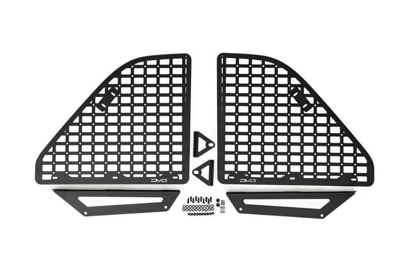 DV8 Offroad MPJL-01 - DVEMPJL-01 - DV8 Offroad 2018+ Jeep Wrangler Rear Window Molle Panels - Shipped in Europe - Tuningsupply.com