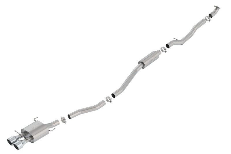 Borla 140777 - BOR140777 - Borla 17-19 Honda Civic SI 1.5L Turbo MT S-Type 2.75in Cat-Back Exhaust - Shipped in Europe - Tuningsupply.com