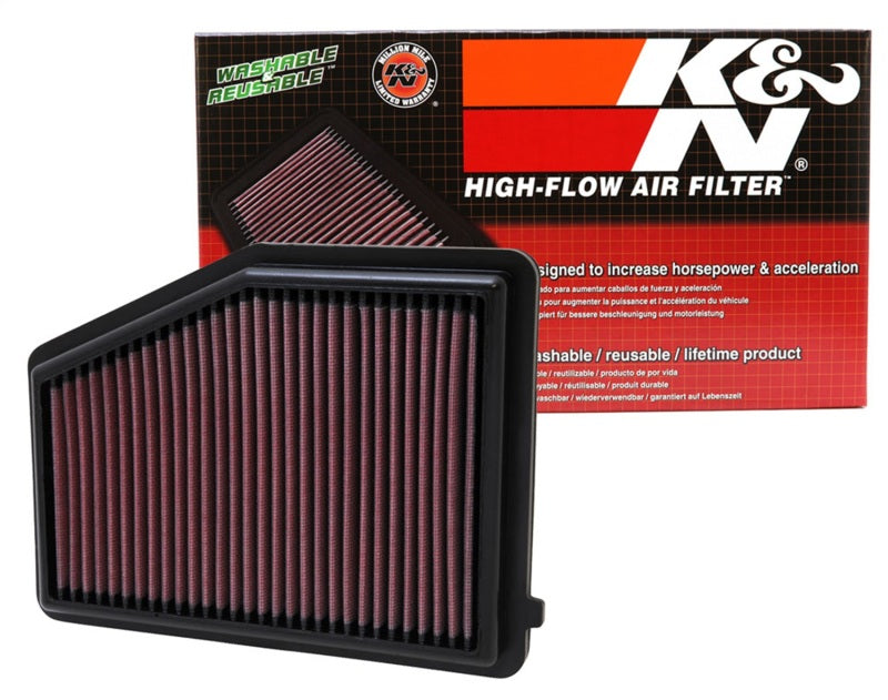 K&N Engineering 33-2468 - KNN33-2468 - K&N Replacement Air Filter for 12 Honda Civic 1.8L L4 - Shipped in Europe - Tuningsupply.com