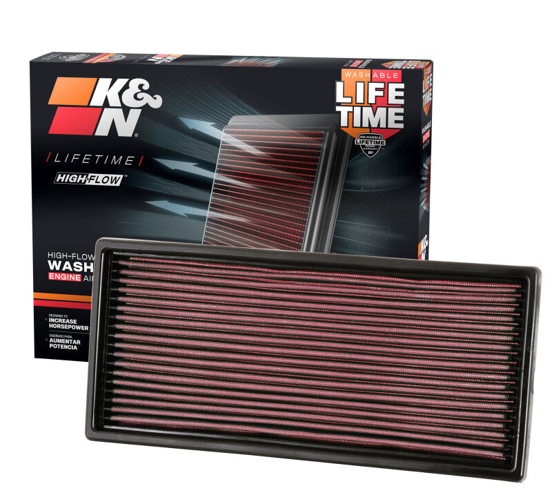 K&N Engineering 33-2023 - KNN33-2023 - K&N 97-96 Ford 4.9L/5.0L / 87-97 5.8L/7.5L Drop In Air Filter - Shipped in Europe - Tuningsupply.com